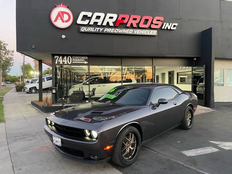 2016 Dodge Challenger for sale at AD CarPros, Inc. in Downey CA