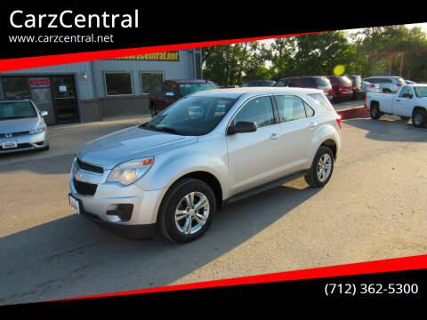 2012 Chevrolet Equinox for sale at CarzCentral in Estherville IA