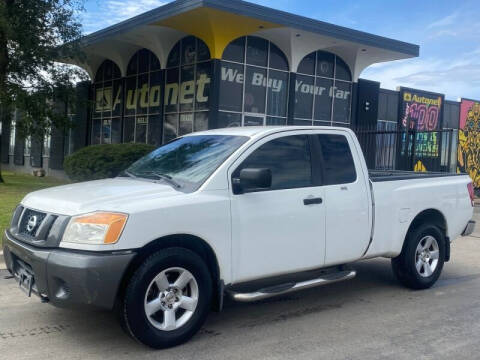 2008 Nissan Titan for sale at AutoNet of Dallas in Dallas TX
