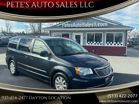 2014 Chrysler Town and Country for sale at PETE'S AUTO SALES LLC - Dayton in Dayton OH