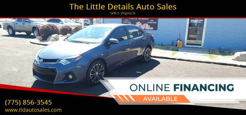 2014 Toyota Corolla for sale at The Little Details Auto Sales in Reno NV