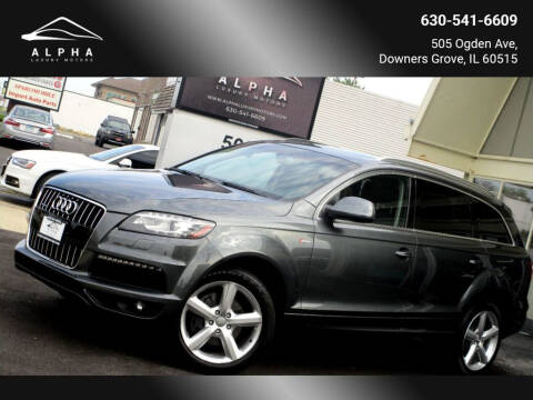 2014 Audi Q7 for sale at Alpha Luxury Motors in Downers Grove IL