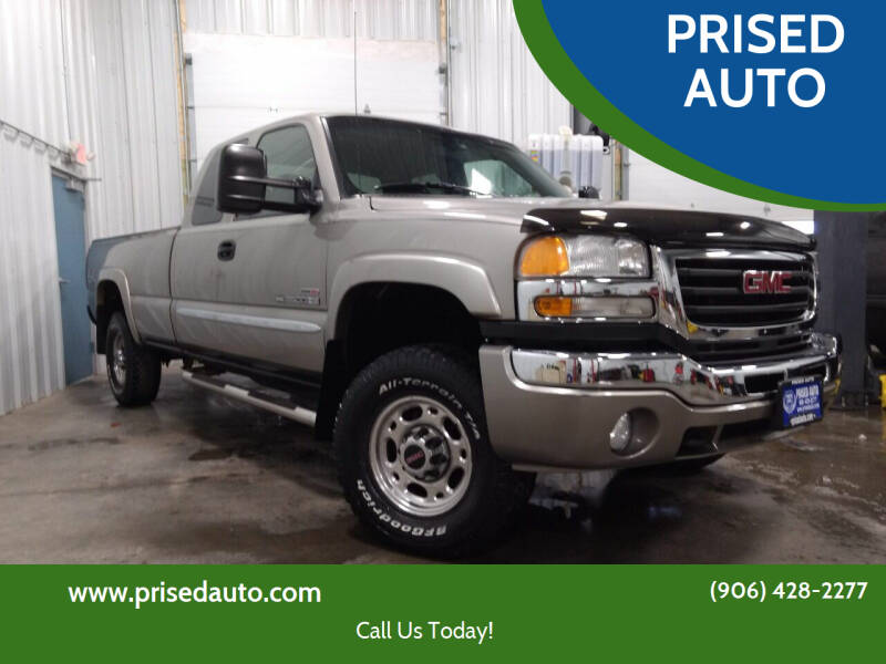 2003 GMC Sierra 2500HD for sale at PRISED AUTO in Gladstone MI