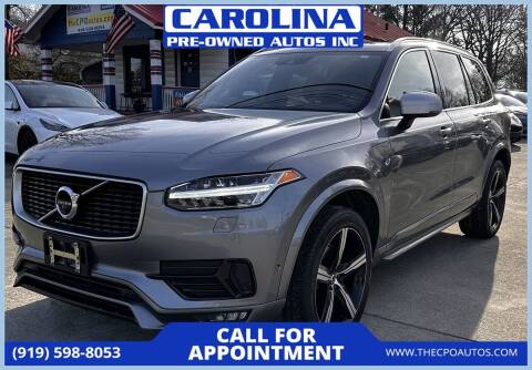 2016 Volvo XC90 for sale at Carolina Pre-Owned Autos Inc in Durham NC