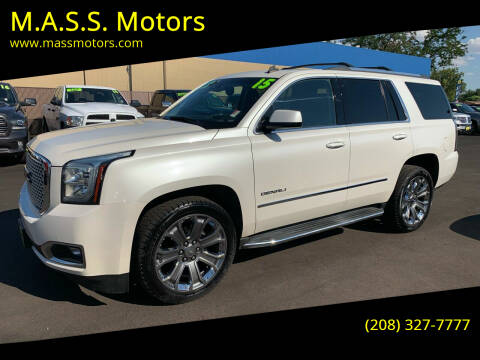 2015 GMC Yukon for sale at M.A.S.S. Motors in Boise ID