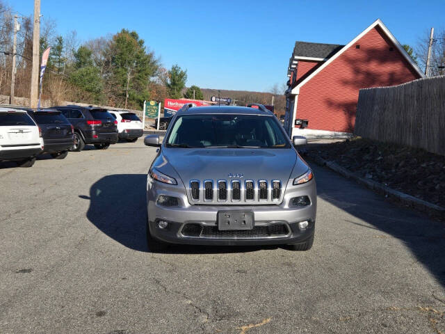 2016 Jeep Cherokee for sale at PAKLAND AUTO SALES in Auburn, MA