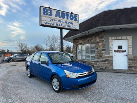 2010 Ford Focus for sale at 83 Autos in York PA