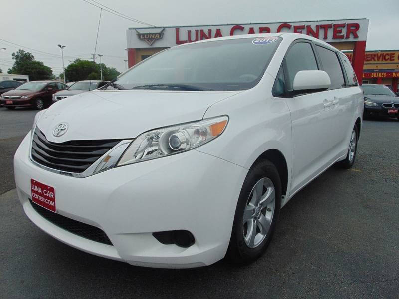 2013 Toyota Sienna for sale at LUNA CAR CENTER in San Antonio TX