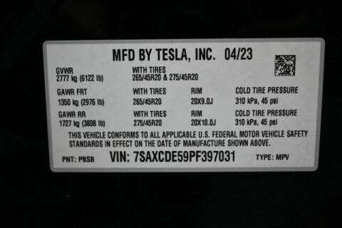 2023 Tesla Model X