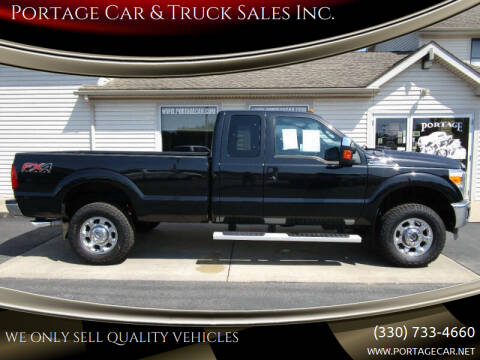 2015 Ford F-250 Super Duty for sale at Portage Car & Truck Sales Inc. in Akron OH