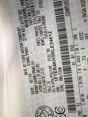 2024 Ford Ranger Lariat