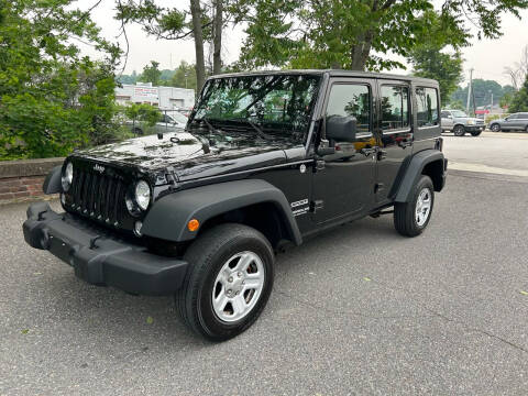 2015 Jeep Wrangler Unlimited for sale at ANDONI AUTO SALES in Worcester MA