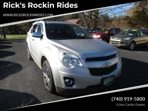 2013 Chevrolet Equinox for sale at Rick's Rockin Rides in Reynoldsburg OH