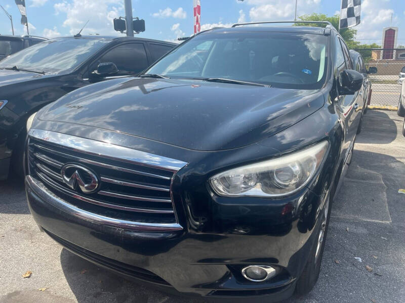 2014 Infiniti QX60 for sale at America Auto Wholesale Inc in Miami FL