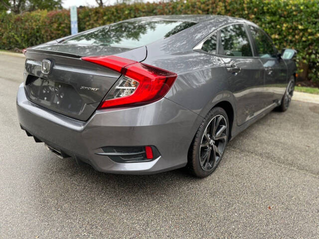 2021 Honda Civic for sale at JT AUTO INC in Oakland Park, FL