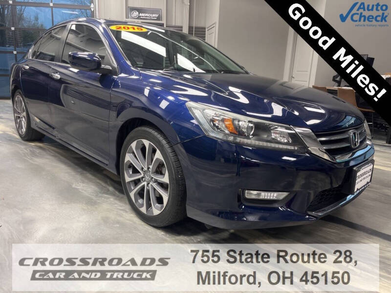 2015 Honda Accord for sale at Crossroads Car and Truck - Crossroads Car & Truck - Milford in Milford OH