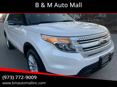 2014 Ford Explorer for sale at B & M Auto Mall in Clifton NJ