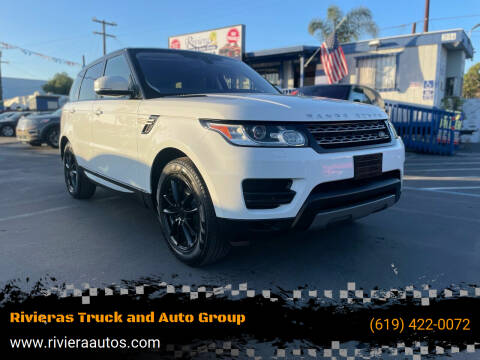 2017 Land Rover Range Rover Sport for sale at Rivieras Truck and Auto Group in Chula Vista CA