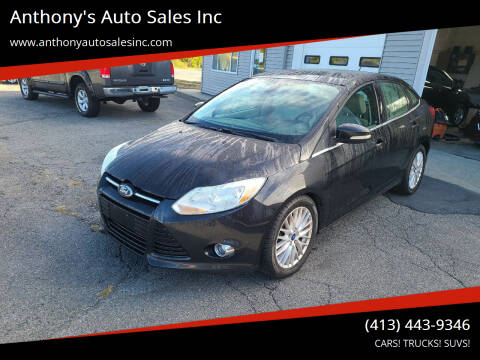 2012 Ford Focus for sale at Anthony's Auto Sales Inc in Pittsfield MA