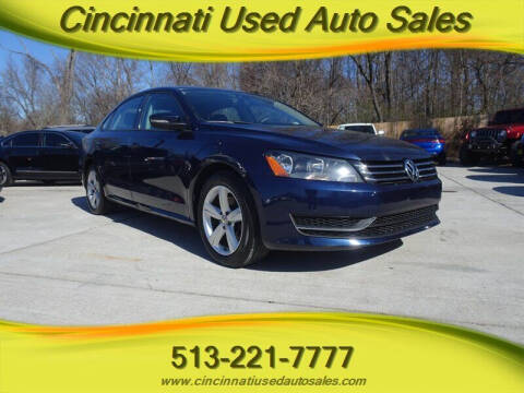 2015 Volkswagen Passat for sale at Cincinnati Used Auto Sales in Cincinnati OH