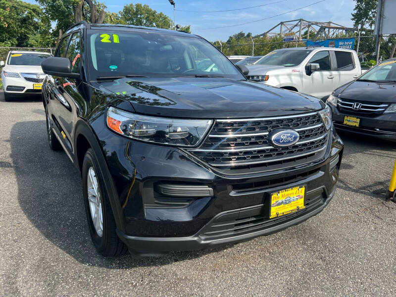 Used 2021 Ford Explorer XLT with VIN 1FMSK8DH6MGB64718 for sale in Passaic, NJ