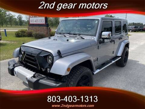 2014 Jeep Wrangler Unlimited for sale at 2nd Gear Motors in Lugoff SC