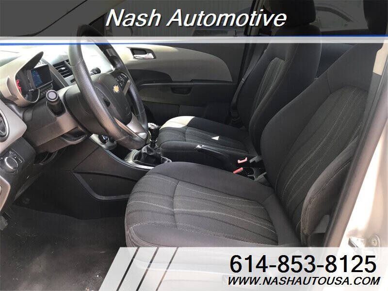 2013 Chevrolet Sonic LT Manual