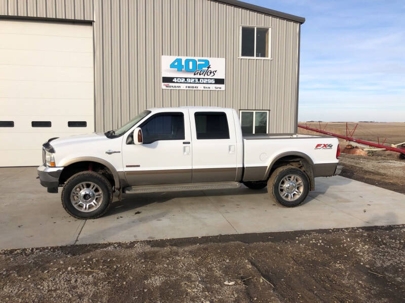 2003 Ford F-350 Super Duty for sale at 402 Autos in Lindsay NE