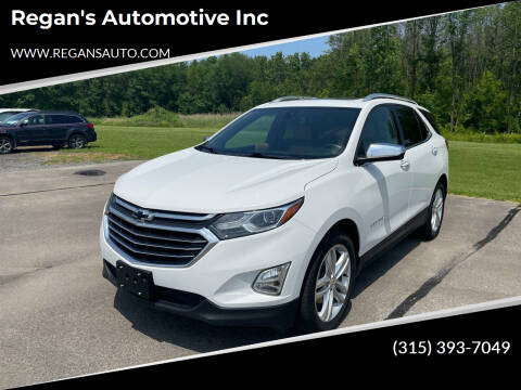 2018 Chevrolet Equinox for sale at Regan's Automotive Inc in Ogdensburg NY