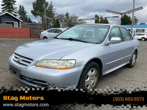 2002 Honda Accord for sale at Stag Motors in Portland OR