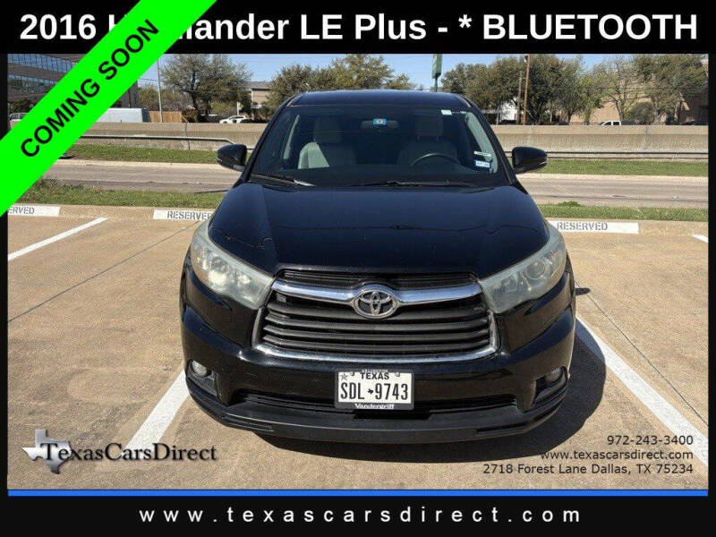 2016 Toyota Highlander LE Plus