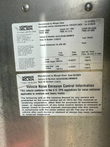 2020 Freightliner MT45 Chassis