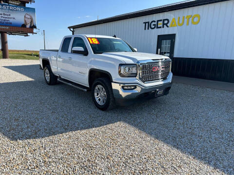 2018 GMC Sierra 1500 for sale at Tiger Auto Sales Inc in Danville IA