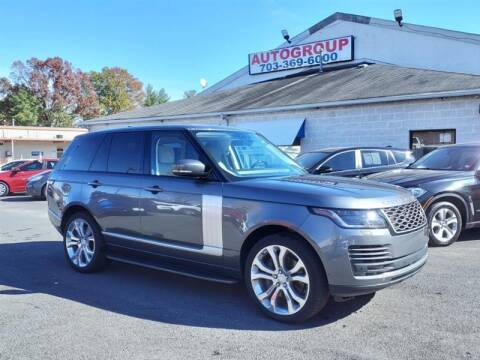 2018 Land Rover Range Rover for sale at AUTOGROUP INC in Manassas VA