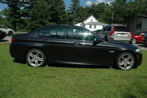 2012 BMW 5 Series for sale at Bruce H Richardson Auto Sales in Windham NH
