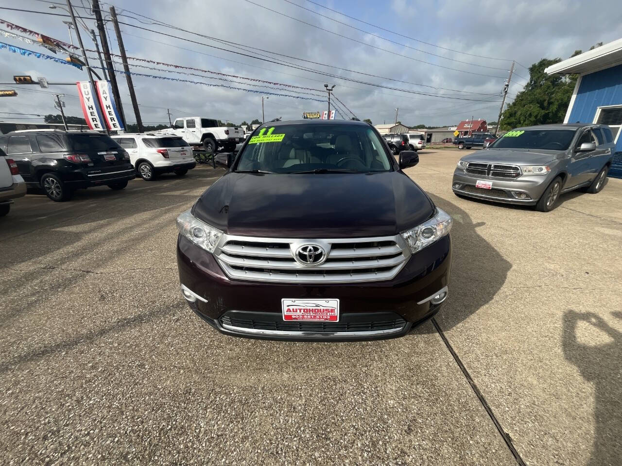 2011 Toyota Highlander for sale at Autohouse Auto Finance in Tyler, TX