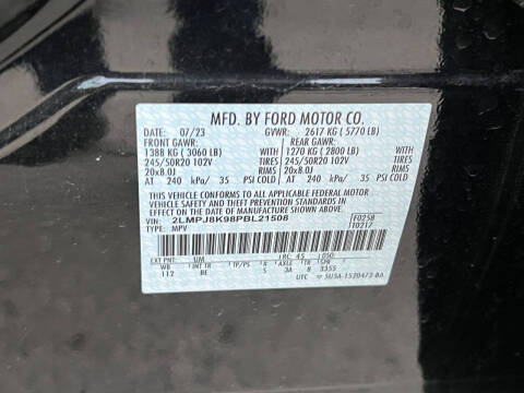 2023 Lincoln Nautilus Reserve