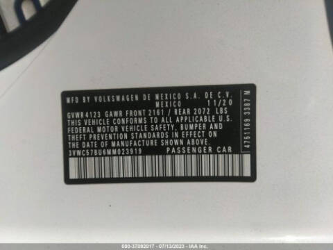 2021 Volkswagen Jetta