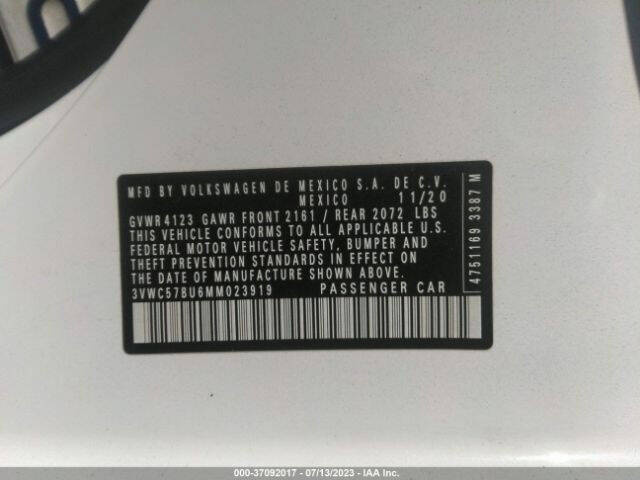 2021 Volkswagen Jetta