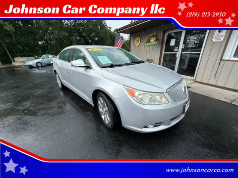 2010 Buick LaCrosse for sale at Johnson Car Company llc in Crown Point IN