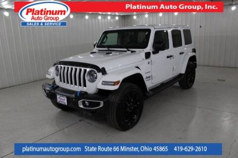 2022 Jeep Wrangler Unlimited for sale at Platinum Auto Group Inc. in Minster OH