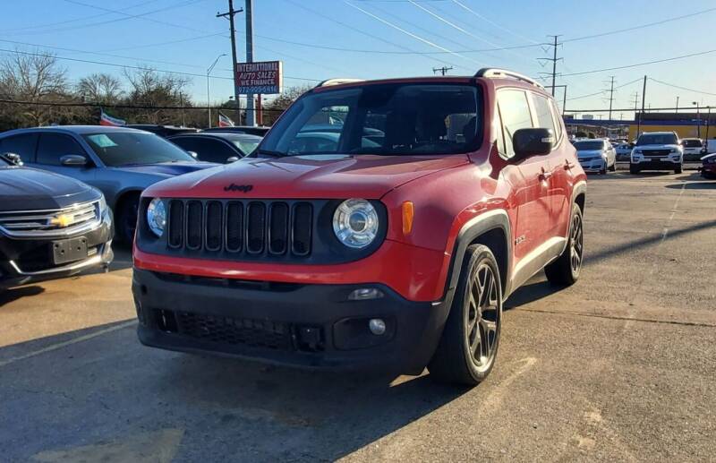 2018 Jeep Renegade for sale at International Auto Sales in Garland TX