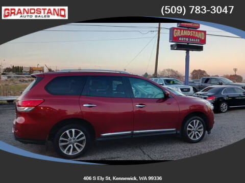 2014 Nissan Pathfinder for sale at Grandstand Auto Sales in Kennewick WA