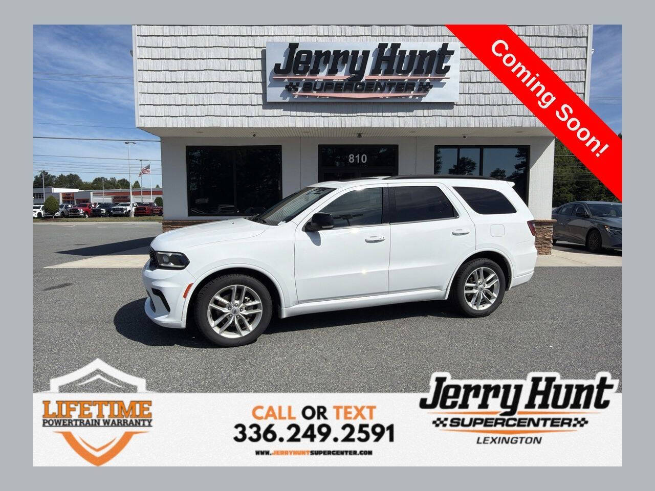White 2024 Dodge Durango GT Plus GT Plus 4dr SUV 1