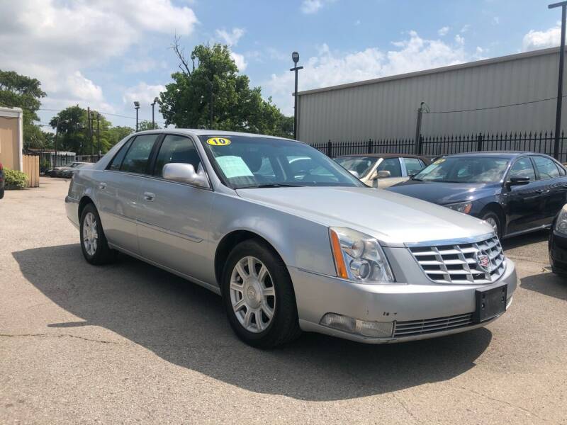 2010 Cadillac DTS for sale at CERTIFIED AUTO GROUP in Houston TX