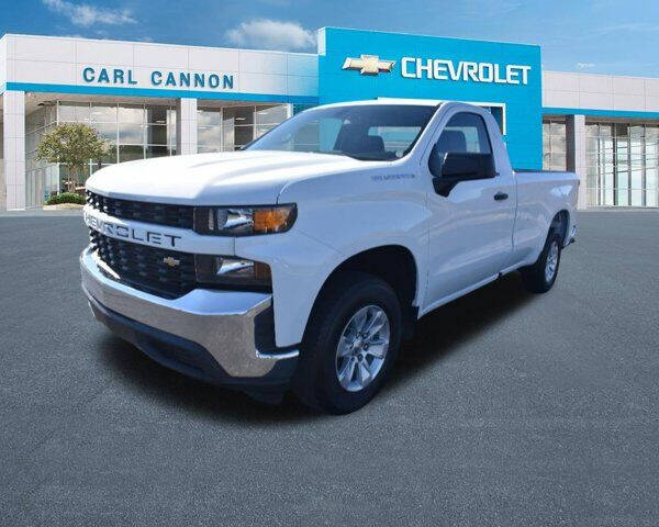 Used 2022 Chevrolet Silverado 1500 Limited Work Truck with VIN 3GCNWAED0NG151218 for sale in Jasper, AL