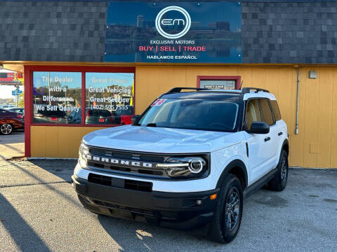 2024 Ford Bronco Sport for sale at Exclusive Motors in Omaha NE