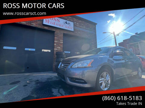 2015 Nissan Sentra for sale at ROSS MOTOR CARS in Torrington CT