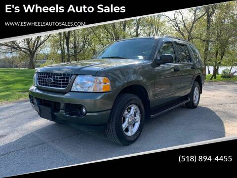 2004 Ford Explorer for sale at E's Wheels Auto Sales in Hudson Falls NY
