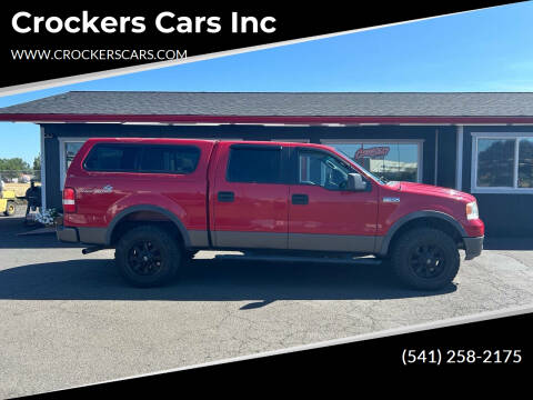 2005 Ford F-150 for sale at Crockers Cars Inc in Lebanon OR